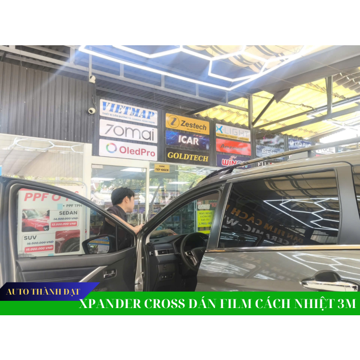 XPANDER CROSS DÁN FILM CÁCH NHIỆT 3M