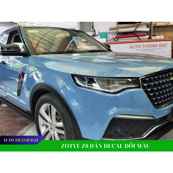 ZOTYE Z8 DÁN DECAL ĐỔI MÀU