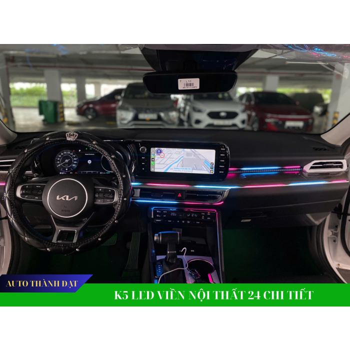 LED NỘI THẤT KIA K5 24 CHI TIẾT