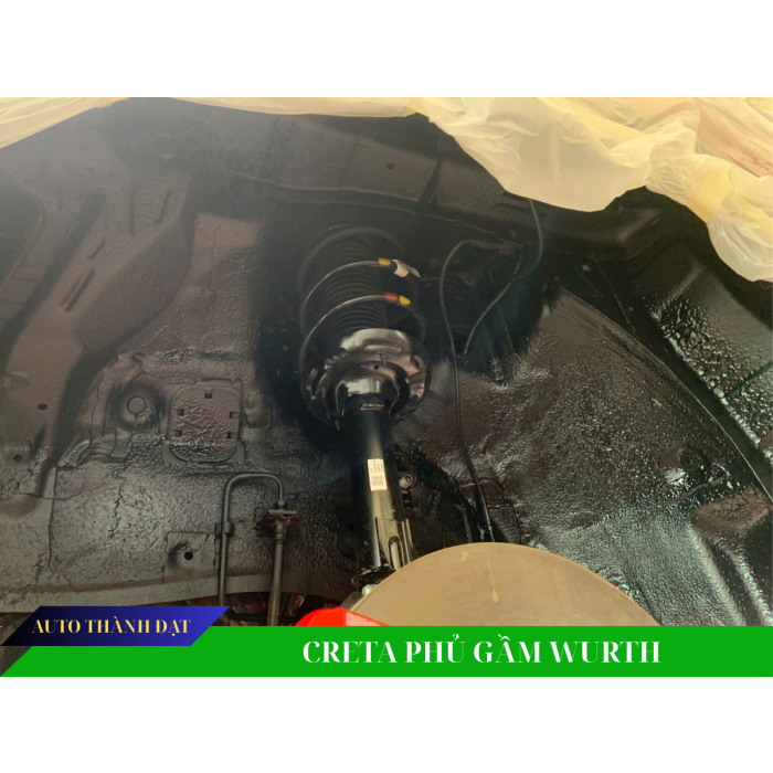 CRETA PHỦ GẦM CHỐNG SÉT Ô TÔ WURTH