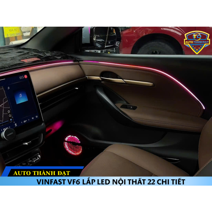 VINFAST VF6 LẮP LED VIỀN NỘI THẤT 22 CHI TIẾT