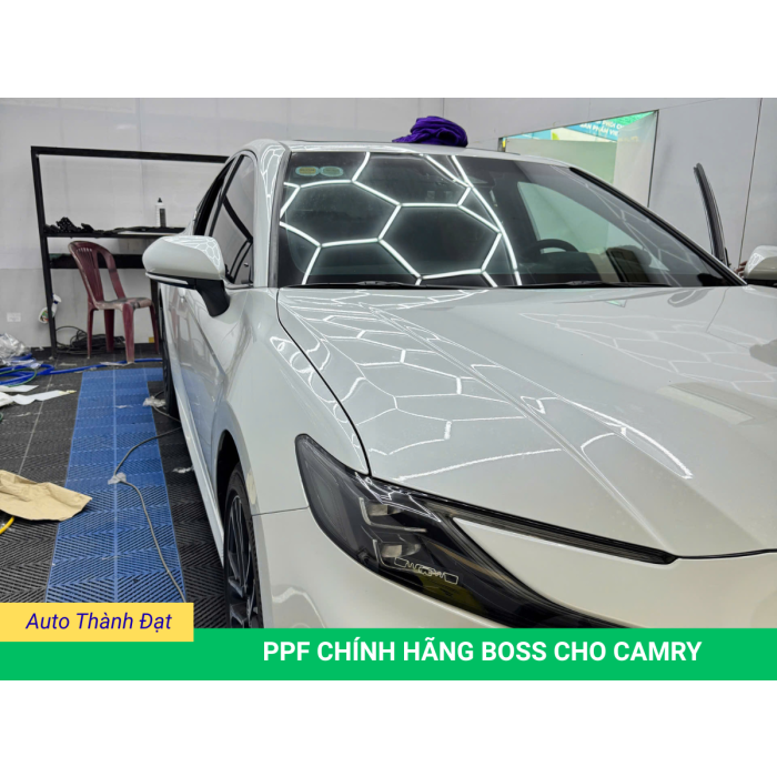 CAMRY DÁN PPF BẢO VỆ SƠN CHÍNH HÃNG BOSS