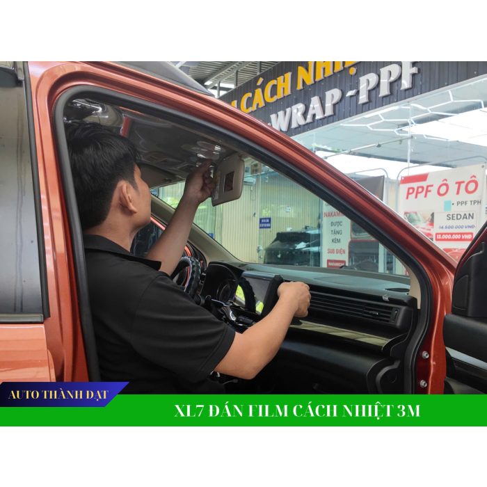 XL7 DÁN FILM CÁCH NHIỆT 3M