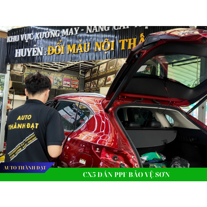 CX5 DÁN PPF BẢO VỆ SƠN
