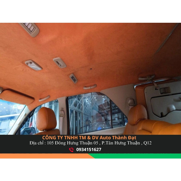 Bọc trần cho xe Fortuner