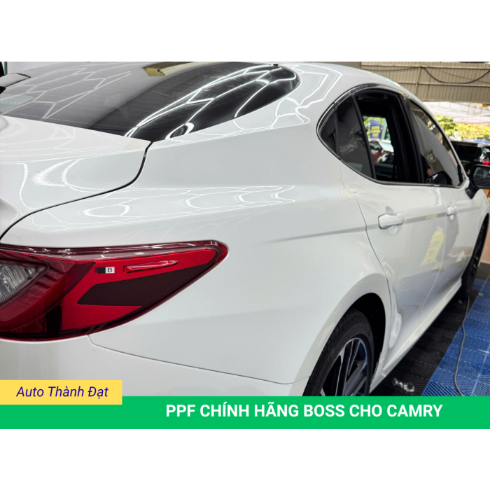 CAMRY DÁN PPF BẢO VỆ SƠN CHÍNH HÃNG BOSS