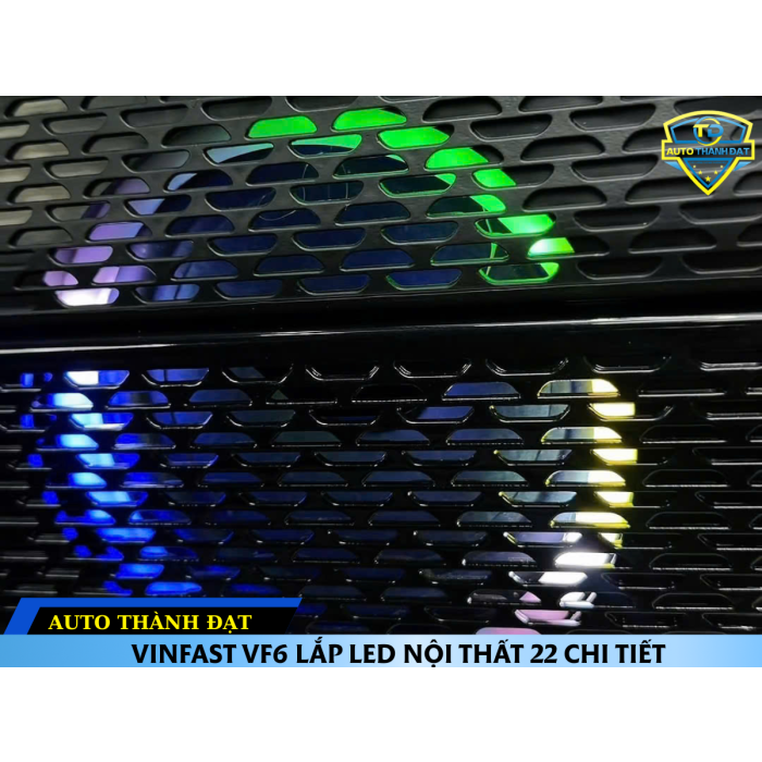 VINFAST VF6 LẮP LED VIỀN NỘI THẤT 22 CHI TIẾT