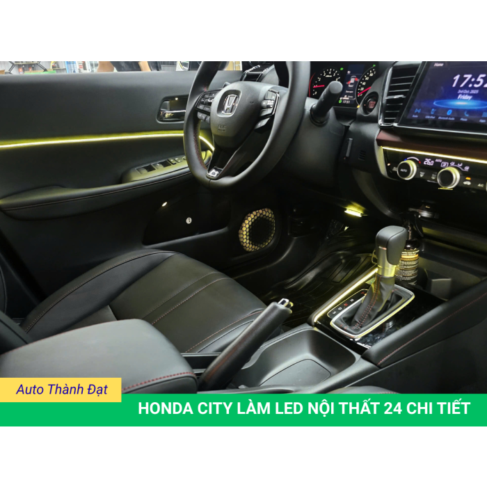 LED NỘI THẤT XE HONDA CITY 24 CHI TIẾT