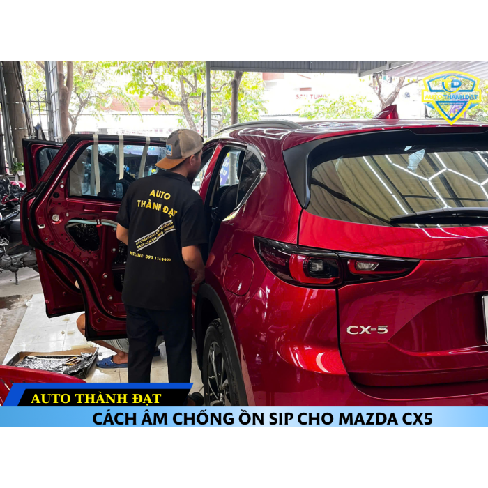 CÁCH ÂM CHỐNG ỒN SIP CHO MAZDA CX5