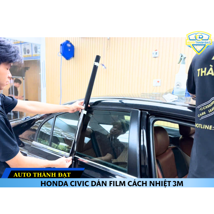 HONDA CIVIC DÁN FILM CÁCH NHIỆT 3M