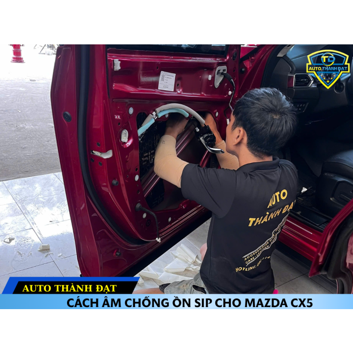 CÁCH ÂM CHỐNG ỒN SIP CHO MAZDA CX5