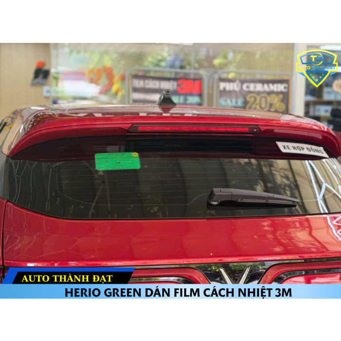 DÁN FILM CÁCH NHIỆT 3M CHO HERIO GREEN
