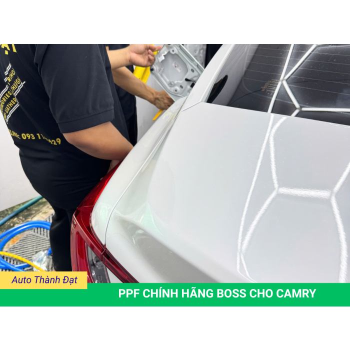 CAMRY DÁN PPF BẢO VỆ SƠN CHÍNH HÃNG BOSS