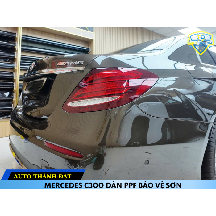 DÁN PPF CHO MERCEDES E300