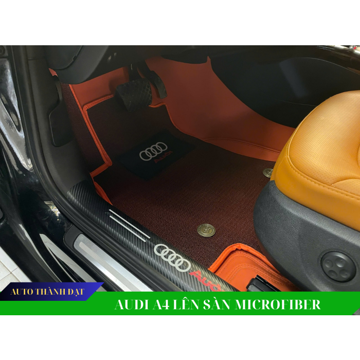 AUDI A4 LẮP SÀN MICROFIBER
