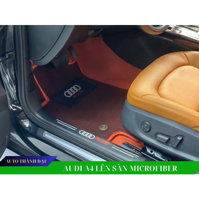 AUDI A4 LẮP SÀN MICROFIBER