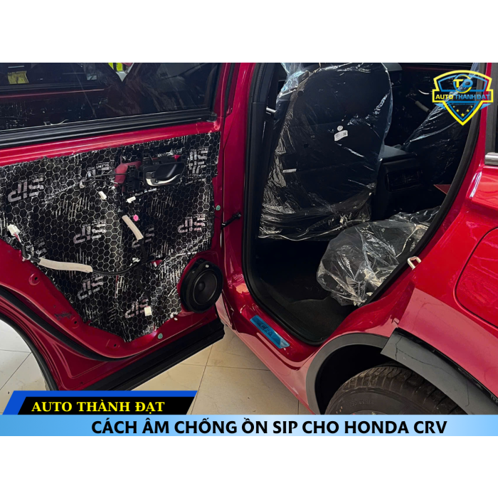 CÁCH ÂM CHỐNG ỒN SIP CHO HONDA CRV