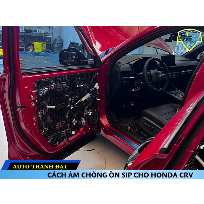 CÁCH ÂM CHỐNG ỒN SIP CHO HONDA CRV