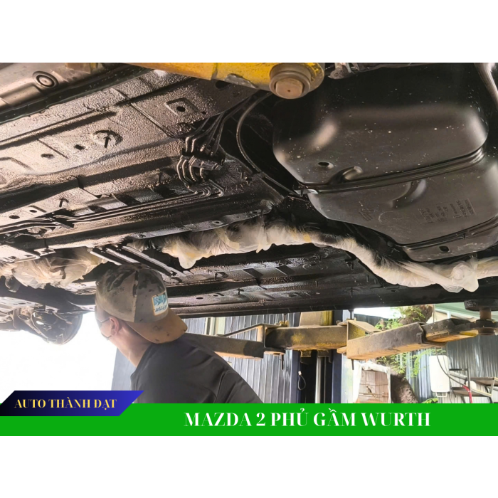 MAZDA 2 PHỦ GẦM CHỐNG SÉT