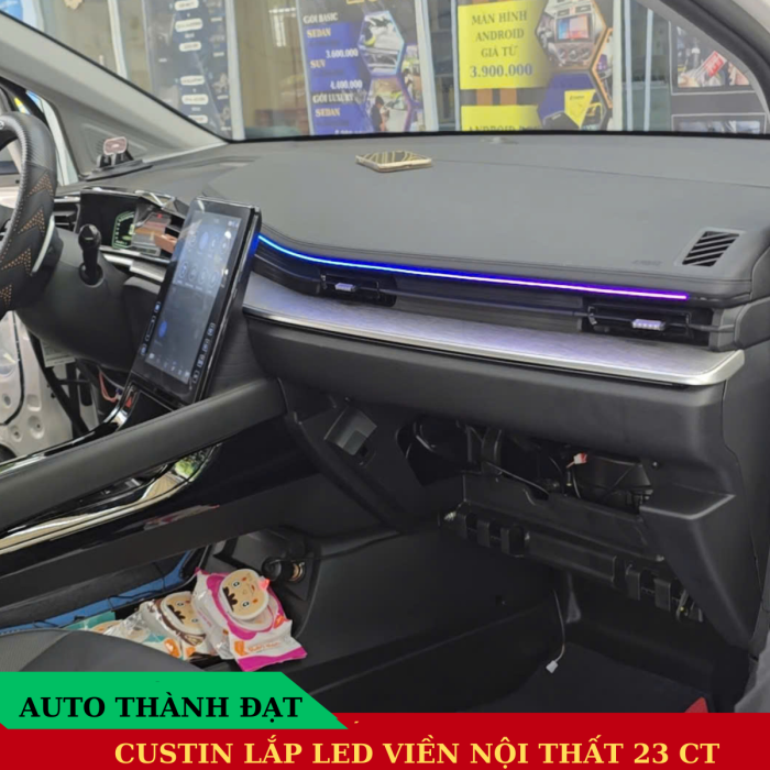 HYUNDAI CUSTIN LẮP LED VIỀN NỘI THẤT