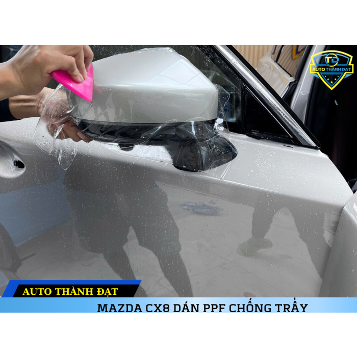 MAZDA CX8 DÁN PPF BẢO VỆ SƠN