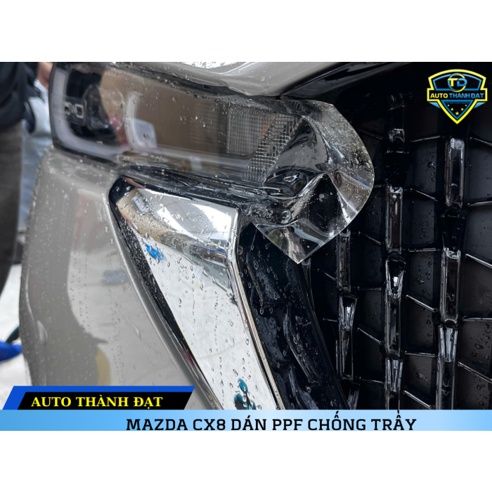 MAZDA CX8 DÁN PPF BẢO VỆ SƠN