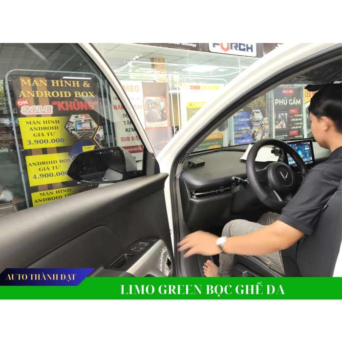 LIMO GREEN BỌC GHẾ DA