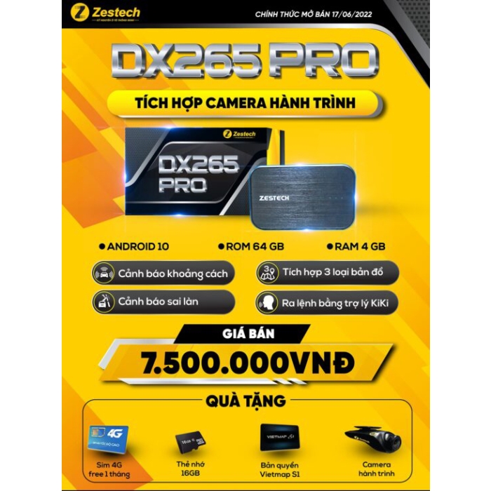 Android Box Zestech DX265