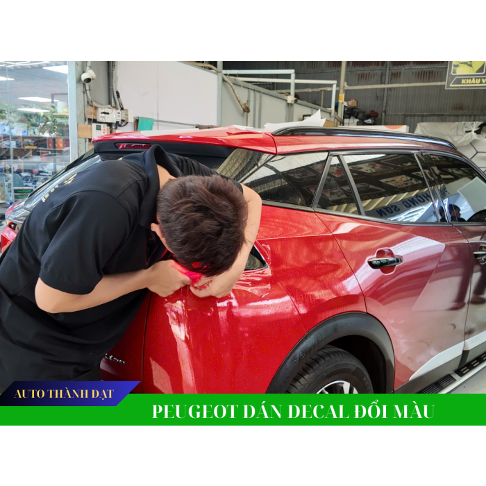 PEUGEOT DÁN DECAL ĐỔI MÀU