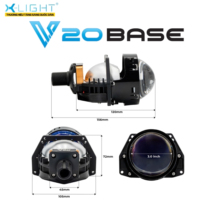 Bi LED X-Light V20 Base (New 2024)