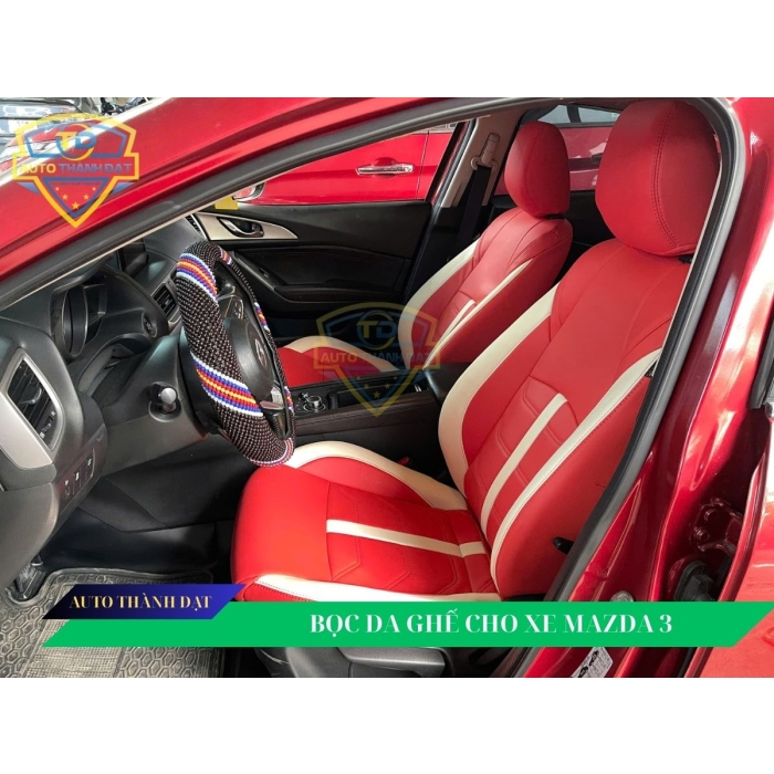 BỌC DA GHẾ CHO XE MAZDA 3 