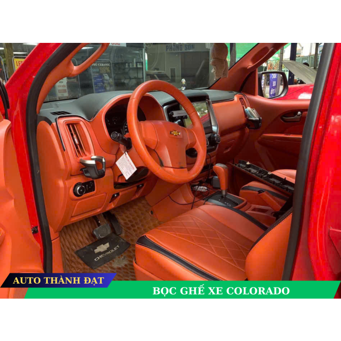 bọc da ghế xe COLORADO