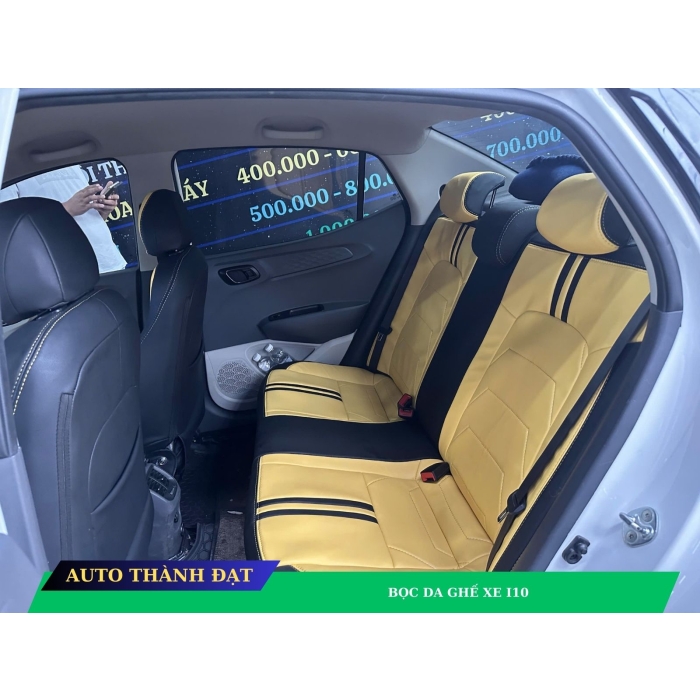 BỌC DA GHẾ XE I10