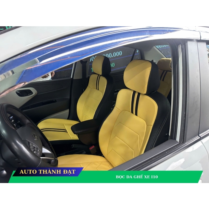 BỌC DA GHẾ XE I10