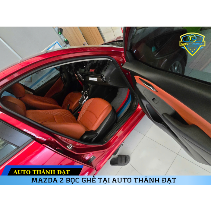 BỌC GHẾ DA MAZDA 2