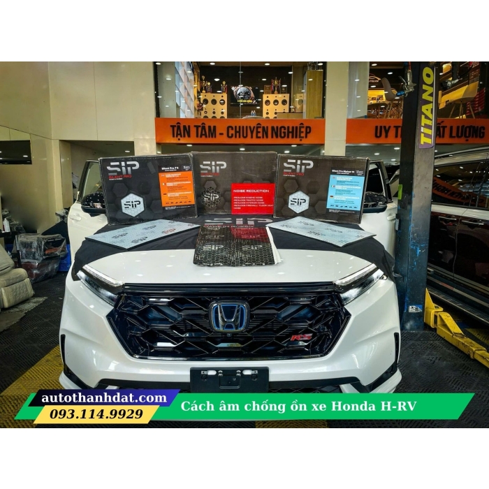 Cách âm chống ồn xe Honda H-RV
