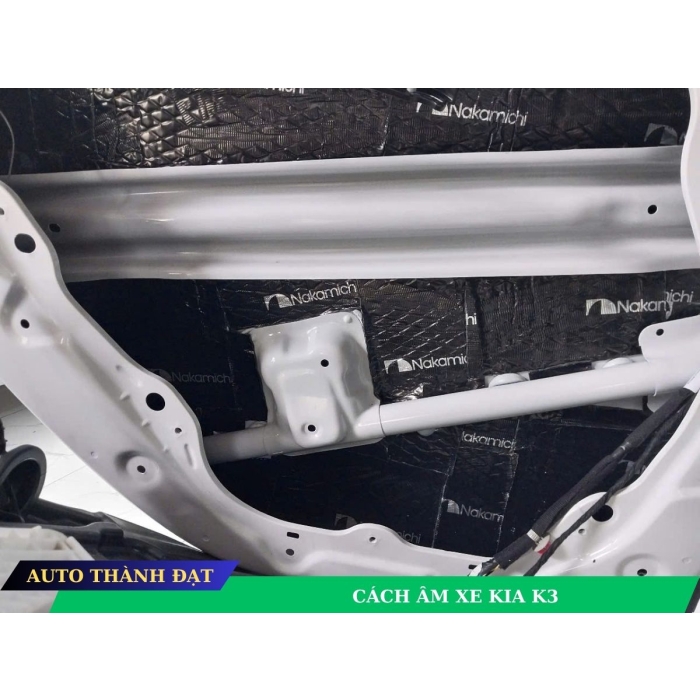 cách âm chống ồn xe KIA K3