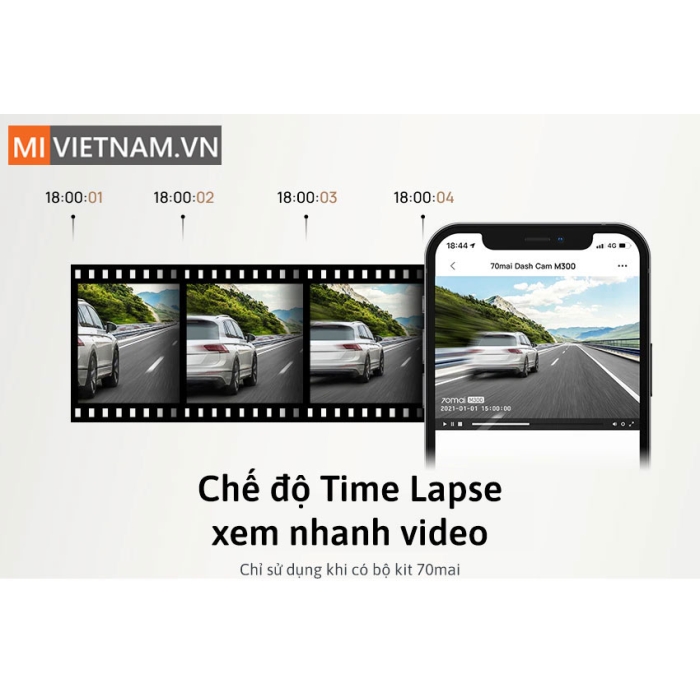 CAM HÀNH TRÌNH 70MAI M300