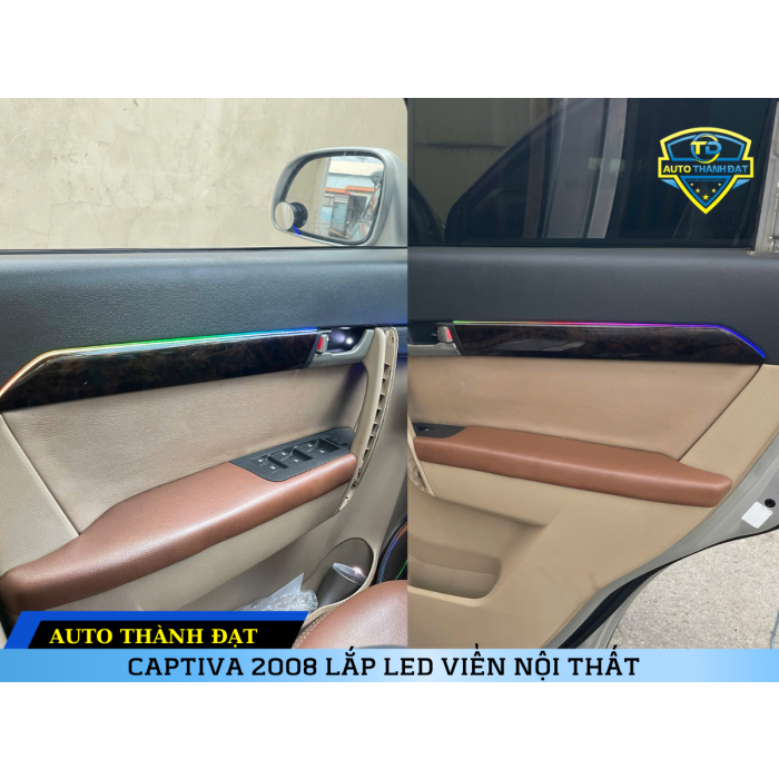 CAPTIVA 2008 LẮP LED VIỀN NỘI THẤT
