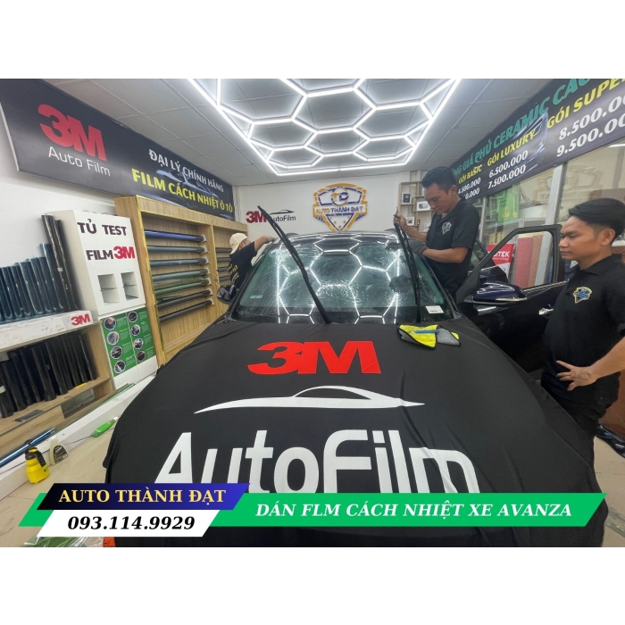 DÁN FILM CÁCH NHIỆT XE AVANZA