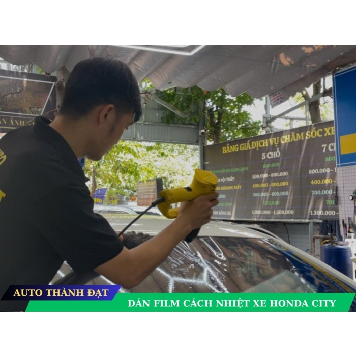 dán film cách nhiệt xe HONDA CITY
