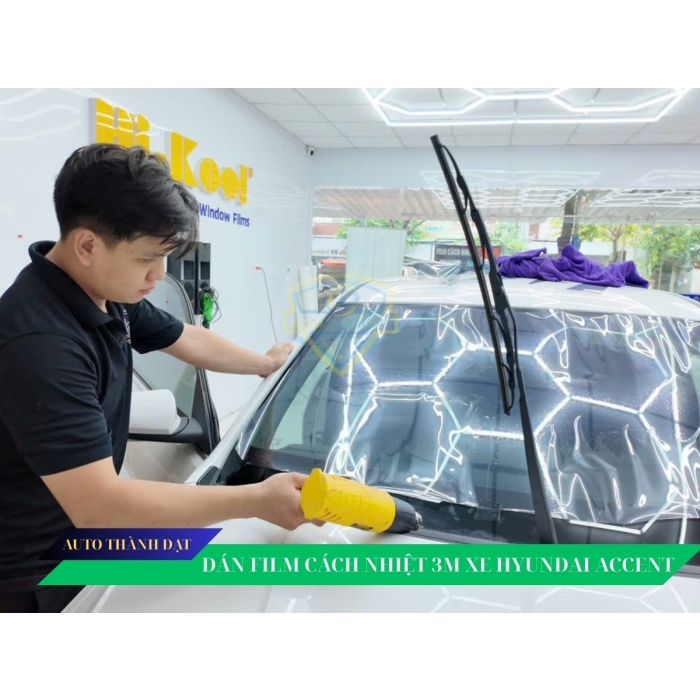 DÁN FILM CÁCH NHIỆT XE  HYUNDAI ACCENT
