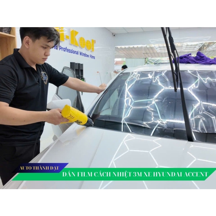 DÁN FILM CÁCH NHIỆT XE  HYUNDAI ACCENT