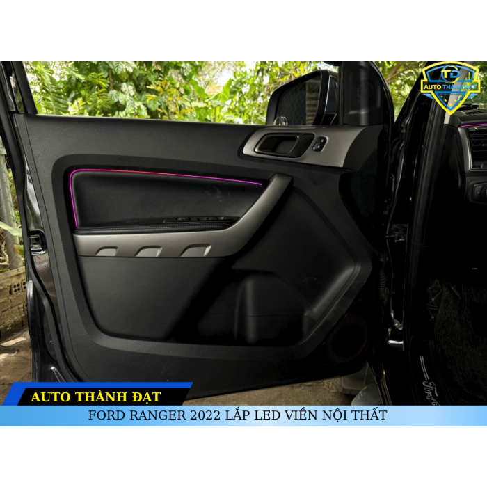 FORD RANGER 2022 LẮP LED VIỀN NỘI THẤT