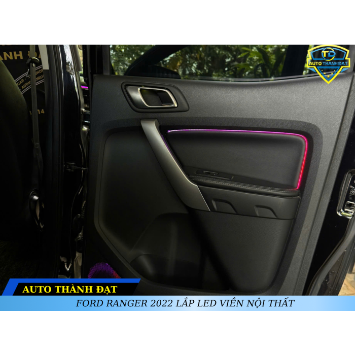 FORD RANGER 2022 LẮP LED VIỀN NỘI THẤT