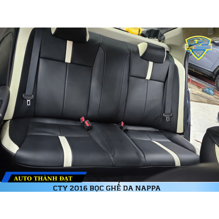 HONDA CITY 2016 BỌC GHẾ DA NAPPA