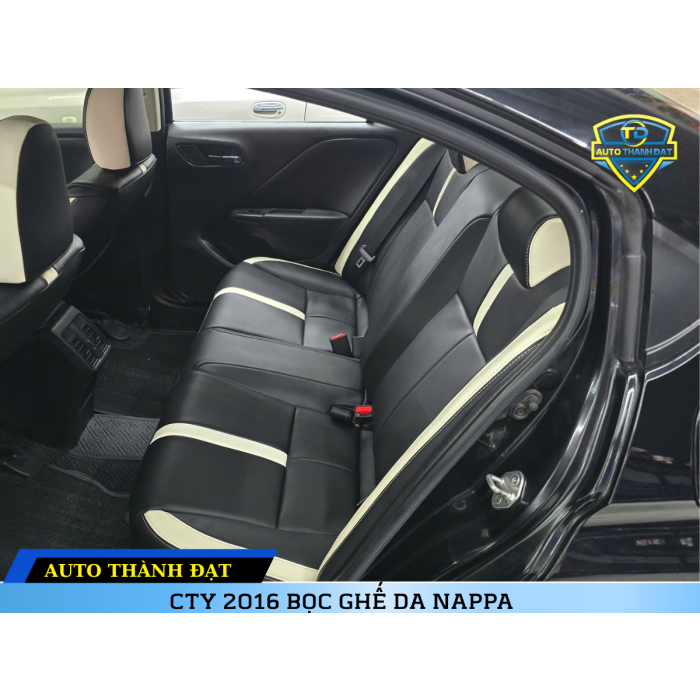 HONDA CITY 2016 BỌC GHẾ DA NAPPA