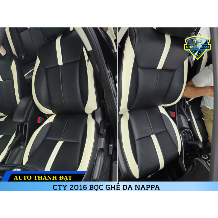 HONDA CITY 2016 BỌC GHẾ DA NAPPA