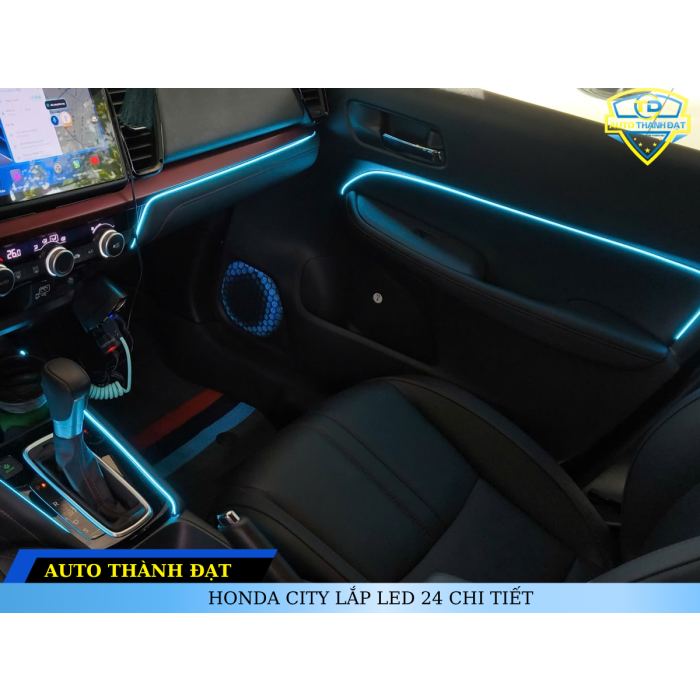 HONDA CITY LẮP LED 24 CHI TIẾT