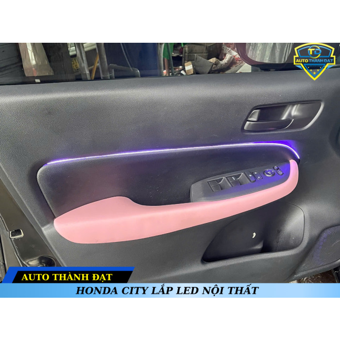 HONDA CITY LẮP LED NỘI THẤT